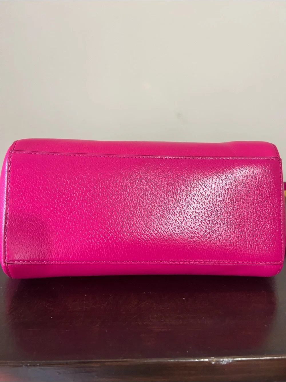 kate spade Hot Pink Pebbled Leather Satchel